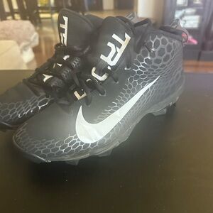 Nike Black Sneakers with White Swoosh